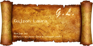 Gujzon Laura névjegykártya